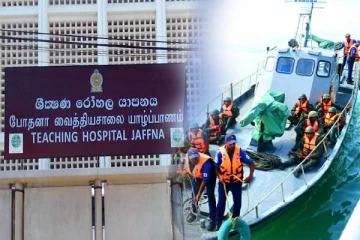 பாலைதீவில் படகுகள் மோதுண்டு விபத்து: 7 பேர் வைத்தியசாலையில்