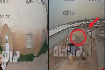 பாக்தாத்தில் உள்ள அமெரிக்க தளத்தின் மீது ட்ரோன் தாக்குதல்! வெளியான பரபரப்பு காணொளி