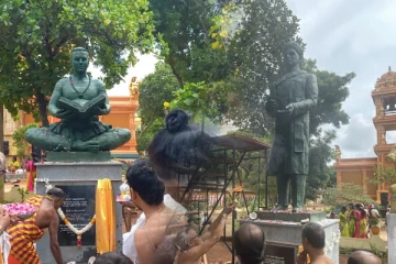 யாழ். பல்கலையினுள் சமயத் தலைவர்களின் உருவச் சிலைகள் திறப்பு