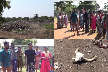 திண்மக்கழிவு முகாமைத்துவ நிலையத்தினால் சுகாதார பிரச்சினை! மக்கள் போராட்டம் (Video)