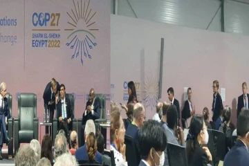 பருவநிலை மாநாட்டிலிருந்து திடீரென வெளியேறிய ரிஷி சுனக்! வெளியான காணொளியினால் சர்ச்சை