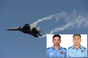 நொறுங்கி விழுந்த இந்திய போர் விமானம் - 2 இந்திய விமான படையினர் உயிரிழப்பு