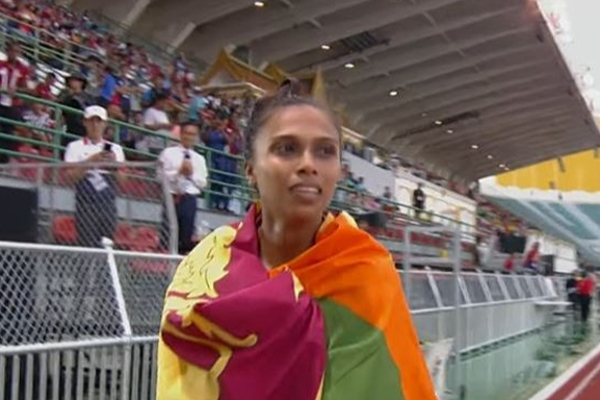 இலங்கைக்கு தங்கப்பதக்கம்! | Asian Championship Athletics Gold Medal