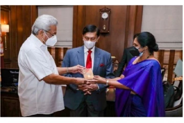 இலங்கையில் வெளியிடப்பட்ட புதிய நாணயங்கள்