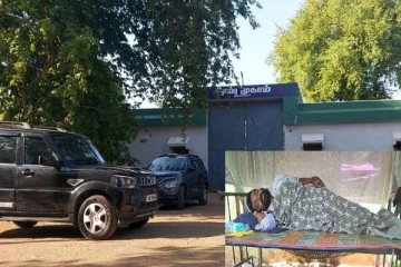 திருச்சி சிறப்பு முகாமில் உணவு தவிர்ப்பு போராட்டத்தில் ஈடுபட்டுள்ள முன்னாள் போராளி