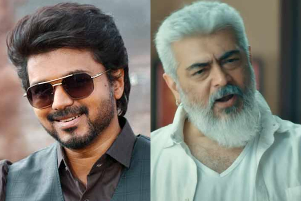 அஜித் படத்திற்கு நடுவே விஜய்யின் வாரிசு பாடல் வந்ததால் செருப்பு எடுத்து அடித்த ரசிகர்கள்.. வைரல் வீடியோ | Ajith Fans Through Slipper On Theatre Screen