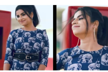 மார்டன் உடையில் கெத்தா வந்து நின்ற ஷிவாங்கி... - வைரலாகும் வீடியோ