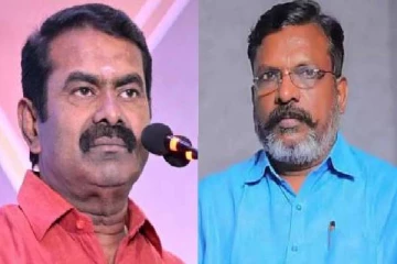 திருமாவளவனால் திமுகவிடம் பொதுத்தொகுதியை கேட்கமுடியுமா? சீமான் சவால்