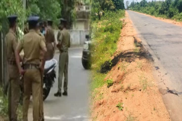 டயர் எரித்து ஆர்ப்பாட்டத்தில் ஈடுபட்ட இரு இளைஞர்கள் கைது (Photos)