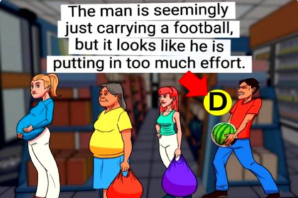 IQ Test: Supermarket- ல் திருடியவர் யார்? அறிவுக்கு சவால் விடும் புதிர்! | Brain Teaser Who Stole A Watermelon In 5 Seconds