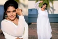 வெள்ளை நிற சுடிதாரில் அழகிய போட்டோ ஷுட் நடத்திய மூன்று முடிச்சு சீரியல் நடிகை