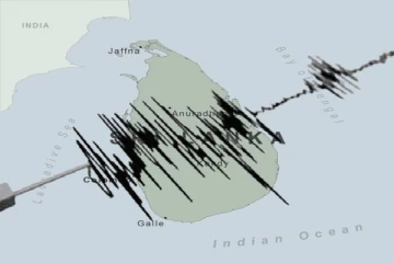 மீண்டும் இலங்கையில் இரு வேறு இடங்களில் நிலநடுக்கம் பதிவு!