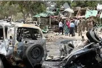 අවන්හලකට මරාගෙන මැරෙන බෝම්බ ප්‍රහාරයක්..15ක් මරුට..