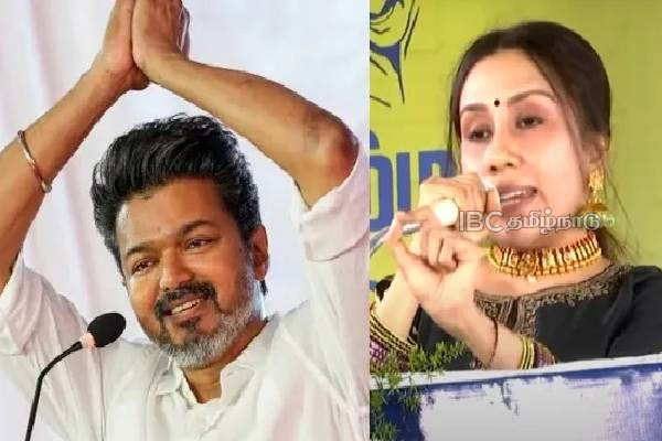 திரையில் டான்ஸ் ஆடுறவன் இல்ல.. தரையில் இறங்கி அடிக்கிறவன்தான் தலைவன் - திவ்யா சத்யராஜ் | Divya Sathyaraj Indirectly Criticizes Vijay