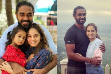 "..මම විවාහ වුණේ මගේ සෙකට්‍රි එක්ක.." බිරිඳ ගැන කියන අකිල ධනුද්දර ඇන්තනි..(PHOTOS)