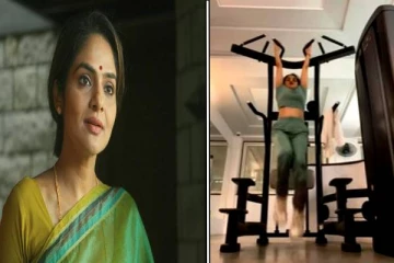 53 வயதிலும் மூச்சடைக்க அந்தரத்தில் தொங்கும் பிரபலம்! அதிர்ந்து போன இளம் நடிகர்கள்