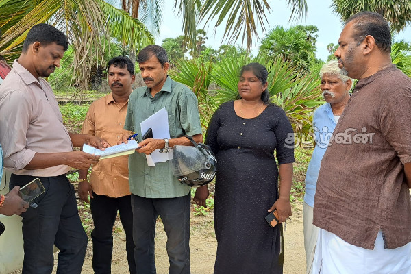 யாழ். உடுத்துறையில் கடற்படைக்கு காணி சுவீகரிக்கும் நடவடிக்கை மூன்றாவது நாளாகவும் முறியடிப்பு!(Photos) | Land Acquisition Navy Uduthurai Broken Third Day