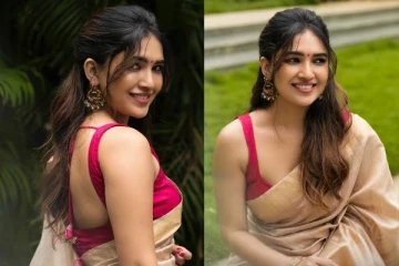 நடிகை வாணி போஜன் சேலையில் அழகிய ஸ்டில்கள்