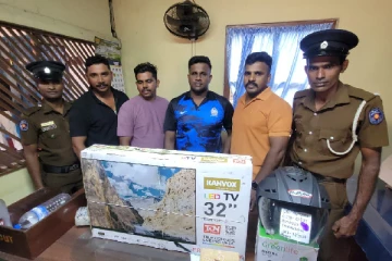 யாழில் திருட்டுச் சம்பவத்துடன் தொடர்புடைய இருவர் கைது