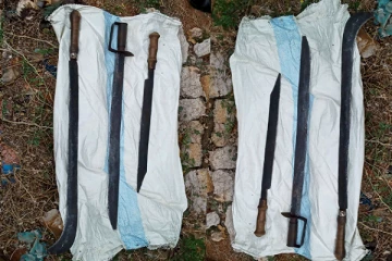 உடுவில் பகுதியில் 3 வாள்கள் மீட்பு