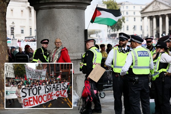 லண்டனில் போராட்டத்தில் ஈடுபட்ட நூற்றுக்கணக்கானோர் கைது! | London Protest 175 Arrested Palestine Action