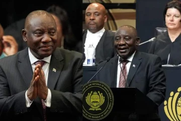 நம் நாட்டிற்கு புதிய சகாப்தம்! பெரும்பான்மையை இழந்தும் மீண்டும் ஜனாதிபதியான சிறில் ரமபோசா