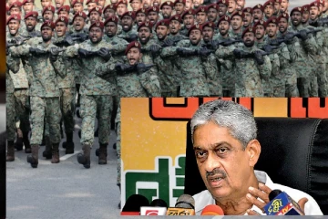 பொன்சேகாவை சூழ அணிதிரளவுள்ள சிறிலங்கா இராணுவம்