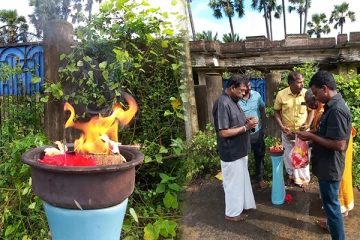 முதல் மாவீரர் சங்கருக்கு ஈகைச்சுடரேற்றி அஞ்சலி (Photos)