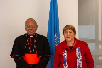 கர்தினால் மெல்கம் ரஞ்சித் ஐ.நா மனித உரிமைகள் உயர்ஸ்தானிகருடன் விசேட சந்திப்பு