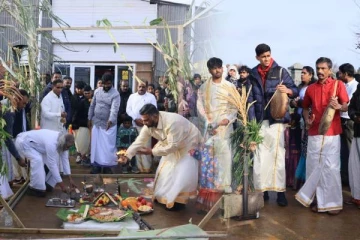 பிரித்தானியாவில் தமிழீழ தேசியக்கொடி ஏற்றலுடன் மாபெரும் பொங்கல் விழா