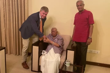 கூட்டமைப்பின் தலைவர் இரா. சம்பந்தனைச் சந்தித்தார் எரிக் சொல்ஹெய்ம்!
