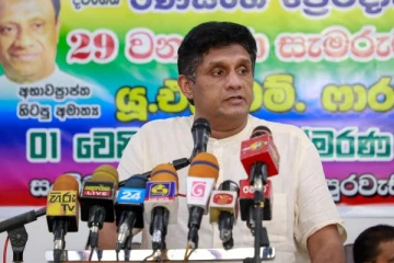 ராஜபக்சவினரின் குப்பைகளைச் சுமக்க நாம் விரும்பவில்லை! சஜித் பிரேமதாச