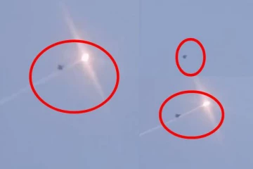 ரஷ்ய ட்ரோனை சீறிபாய்ந்து இடைமறித்த உக்ரைன் போர் விமானம்: அசத்தல் வீடியோ ஆதாரம்