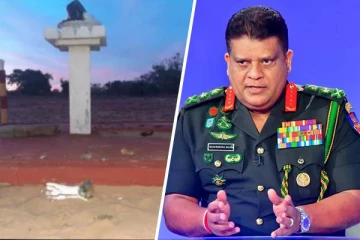 முள்ளிவாய்க்கால் சின்னத்தை இராணுவம் இடித்தழித்த குற்றச்சாட்டு - சவேந்திர சில்வாவின் பதில்