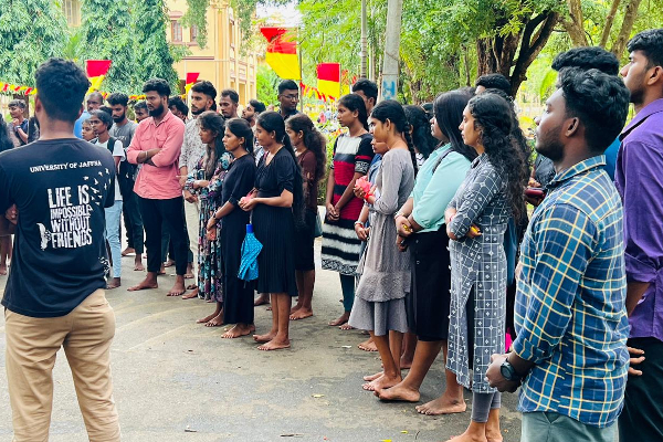 தியாகதீபம் திலீபனின் உண்ணாவிரத அறப்போராட்டத்தின் நான்காம் நாள் நினைவேந்தல் (Photos) | Thileepan Fourth Day Commemoration Jaffna