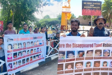 வடக்கு கிழக்கில் வலிந்து காணாமல் ஆக்கப்பட்டோரின் உறவுகளால் போராட்டம் முன்னெடுப்பு