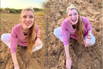 ஜேர்மன் மருமகள்., இந்திய மாமியாருடன் வெங்காயம் விதைக்கும் வீடியோ வைரல்! குவியும் பாராட்டு