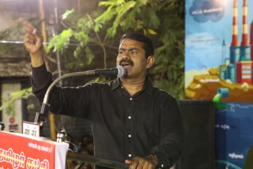 14 உயிர்களின் மூச்சுக்காற்றை நிறுத்திய ஸ்டெர்லைட் மூலம் சுவாசக்காற்றை உற்பத்தி செய்வதா... கொந்தளித்த சீமான்