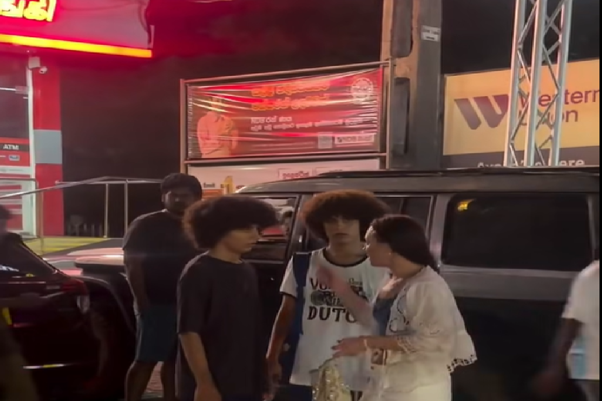 இரவில் நடுவீதியில் அடாவடி காட்டிய வெளிநாட்டு பெண்ணுக்கு பொலிஸார் காட்டிய அதிரடி | Police Take Swift Action Against Foreign Woman