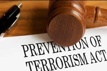 பயங்கரவாத தடுப்பு திருத்தச் சட்டத்தில் தடுப்பு காவலில் உள்ள நபருக்கு சட்ட பாதுகாப்பு