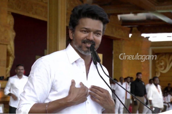 வீட்டை விட்டு வெளியில் வருவதில்லை என விமர்சனம்.. பதிலடி கொடுத்த விஜய் | Lion Comes Out Only To Hunt Tvk Vijay To Trolls