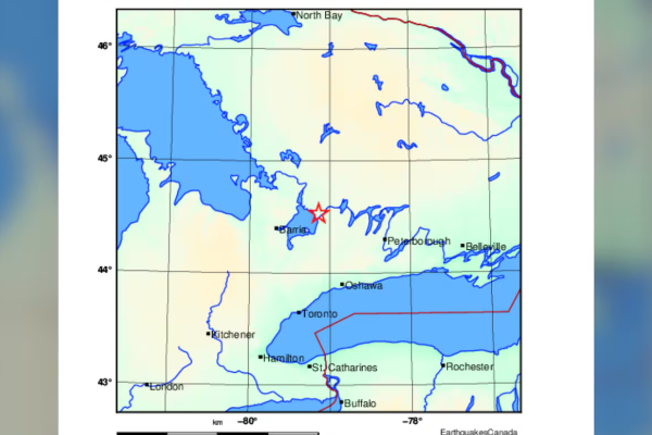 தென் ஒன்டாரியோவில் நிலநடுக்கம் | Magnitude 37 Earthquake Strikes Near Orillia
