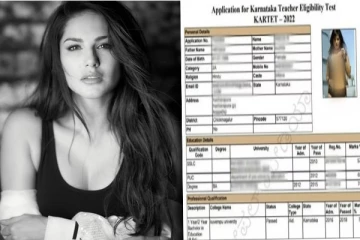 ஹால் டிக்கெட்டில் சன்னி லியோன் படம் - செம ஷாக்கில் பெண்!