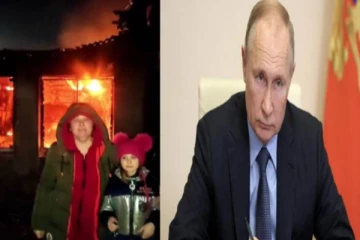 வீட்டை எரித்த ரஷ்ய வீரர்கள்...புடினுக்கு நன்றி கூறிய உக்ரேனிய பெண்