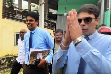 சாவகச்சேரி வைத்தியசாலை வளாகத்தில் வைத்தியர் அர்ச்சுனா