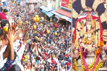 காரைக்காலில் மாங்கனி திருவிழா கொண்டாட்டம்