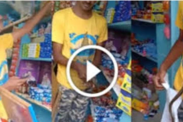 மளிகை கடையில் அசால்டாக பாம்பை பிடித்து தூக்கி சென்ற இளைஞர்.. இணையத்தில் பலரையும் அலறவிட்ட வைரல் காட்சி
