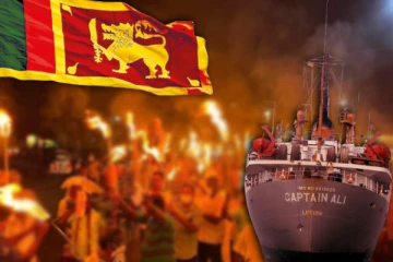 இலங்கை மக்களுக்கு உதவிக்கரம் நீட்டும் உலகத் தமிழர்கள் (படம்)