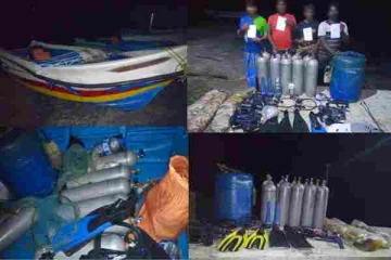 சட்டவிரோதமாக கடலட்டை பிடித்த 07 பேர் கடற்படையினரால் கைது