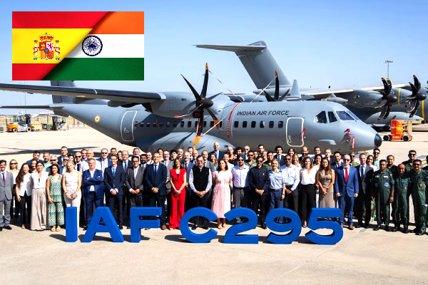 India Airbus C295 delivery, Final C295 aircraft India, Indian Air Force transport aircraft, Make in India defence aircraft, Tata Airbus C295 project, C295 Spain to India, IAF military aircraft news, Dinesh K Patnaik Airbus, India defence aviation update, Airbus C295 Seville handover